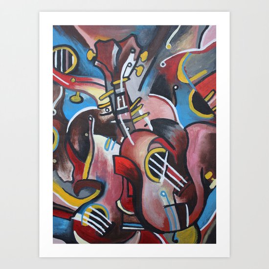 Let Them Hear Music Art Print