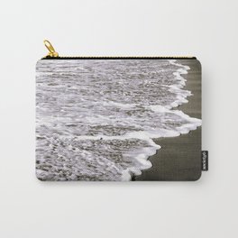 Luxurious Ocean Waves On Tranquil Beach Carry-All Pouch