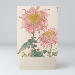 Japanese Chrysanthemum Woodblock Print #6 Mini Art Print
