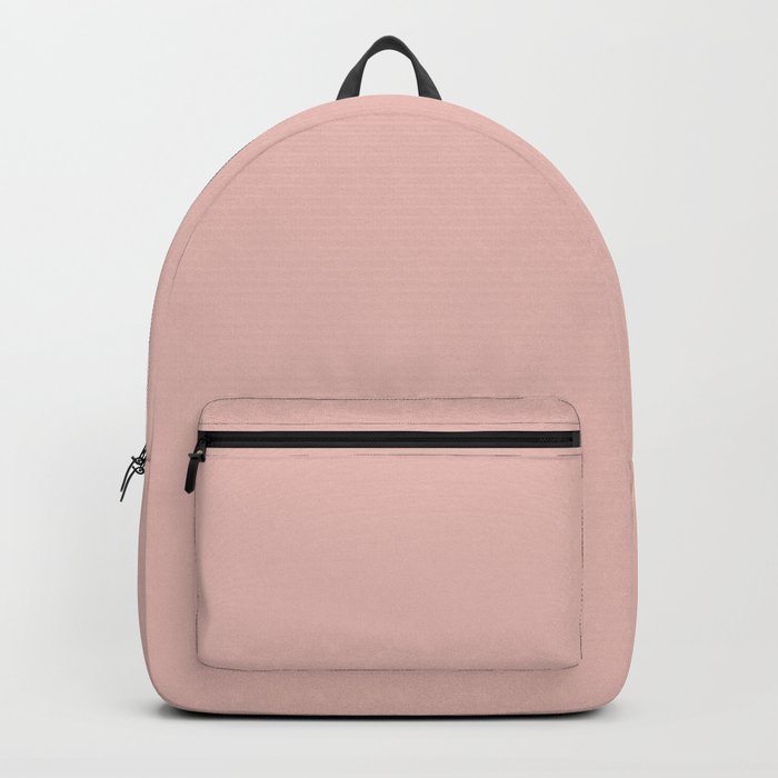 PINK HIBISCUS LIGHT PASTEL SOLID COLOR  Backpack