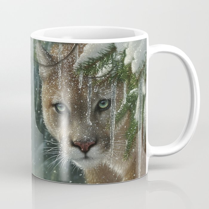 Cougar / Mountain Lion - Frozen Coffee Mug
