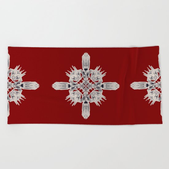 Ancient Royal Calaabachti Urn Beach Towel