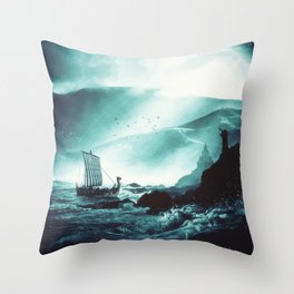 The Northern Tide Throw Pillow