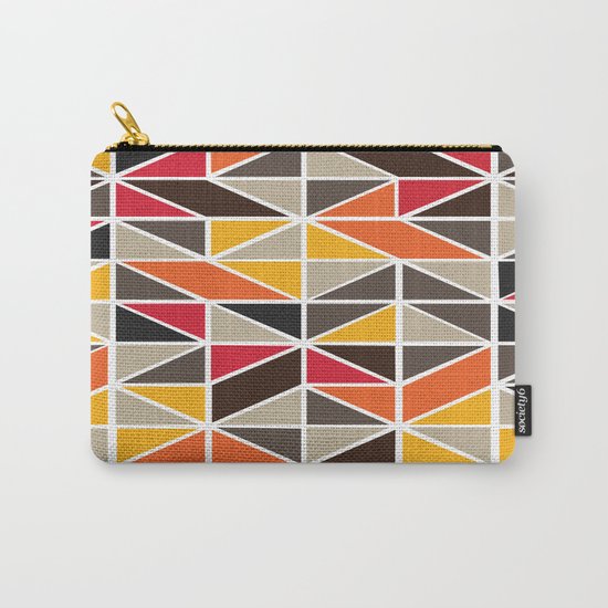 African Tribal Pattern No. 3 Carry-All Pouch