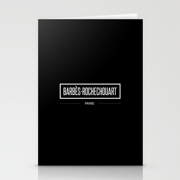 Barbès-Rochechouart  Stationery Cards