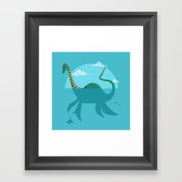 Loch"Ness" Monster Framed Art Print