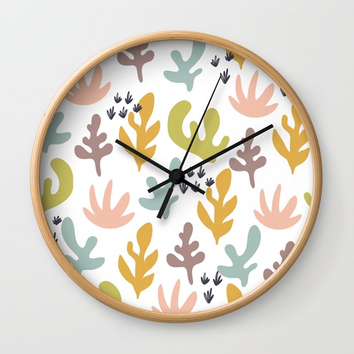 Colorful Pattern Wall Clock