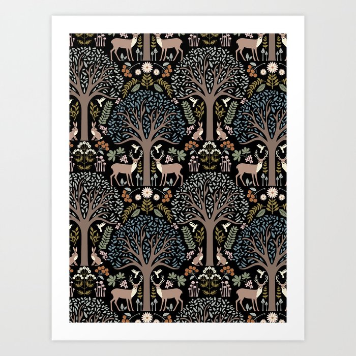 Forest Biome Art Print