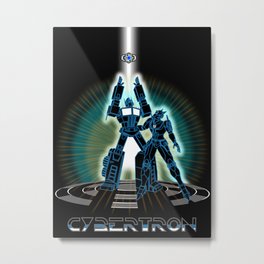 CyberTRON (G1 Optimus Prime Transformers TRON)  Metal Print