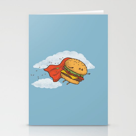 Superburger! Stationery Cards