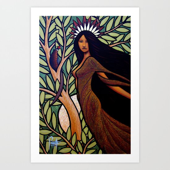 Evening Art Print
