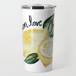 Lemon Love Travel Mug