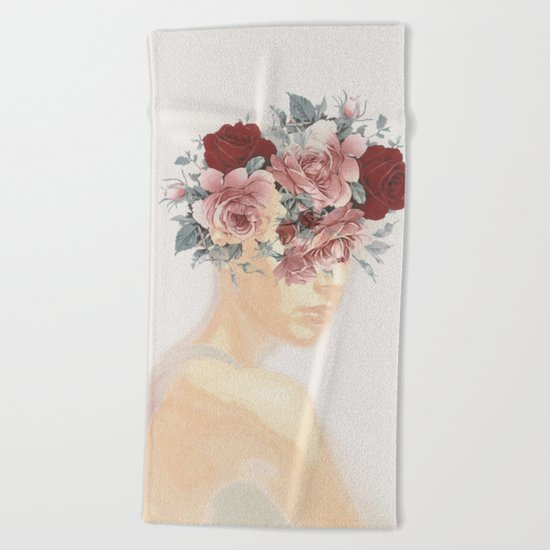 Woman Sensitivity Beach Towel