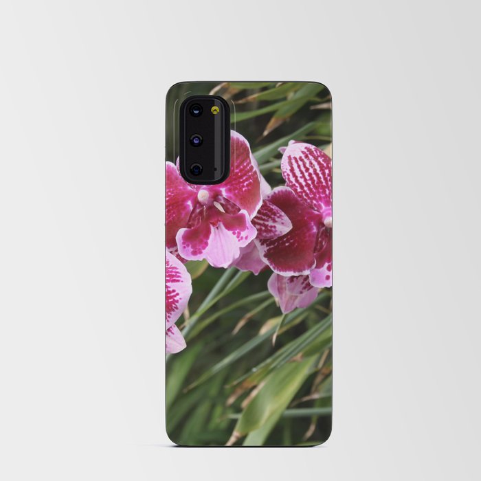 Orchids Tropical Flowers 01 Android Card Case