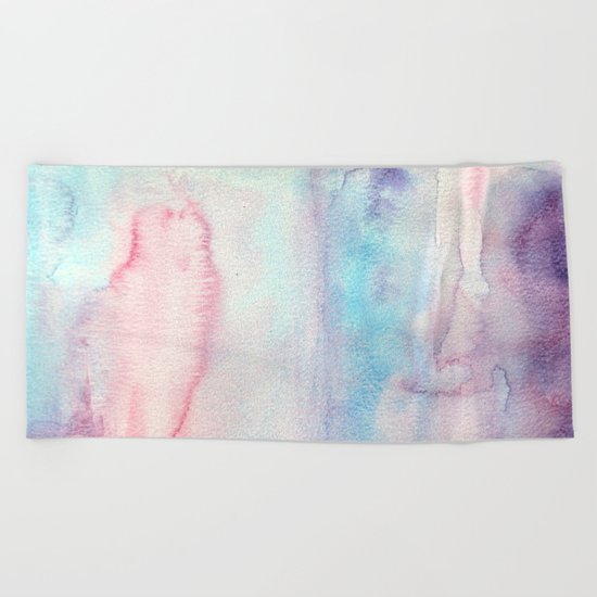 Tenderness vibes Beach Towel