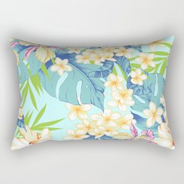 Aloha hawaii flower pattern Rectangular Pillow