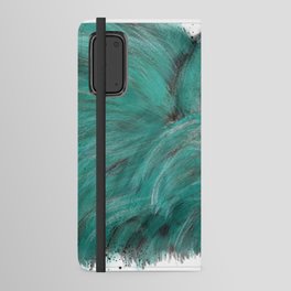 Teal Wolf Android Wallet Case