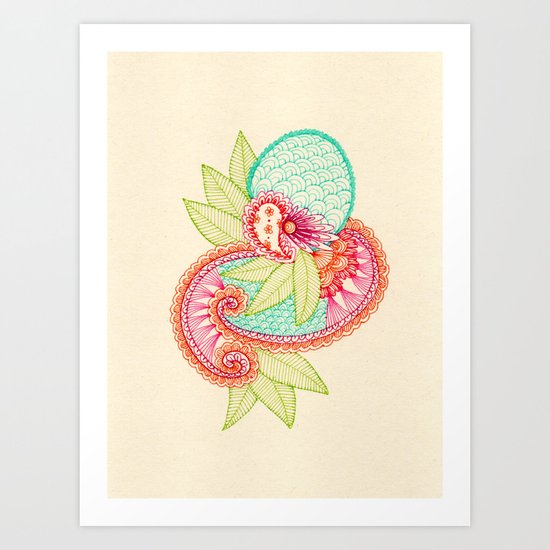 Arabesque #1 Art Print