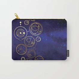 Gallifrey Gold Space Geometry Carry-All Pouch