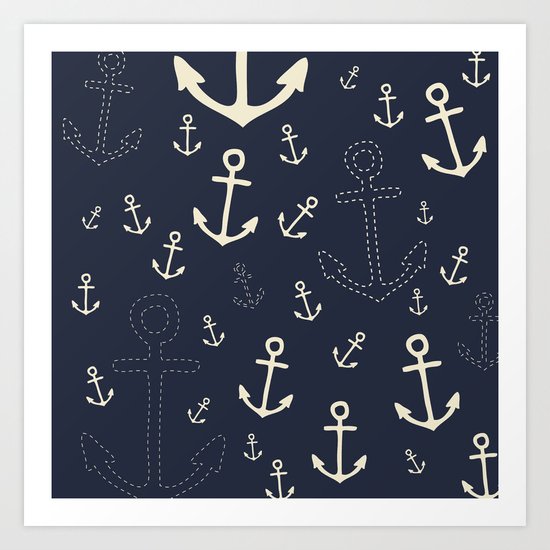 Drag Me Down Art Print