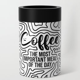 Coffee artwork Can Cooler