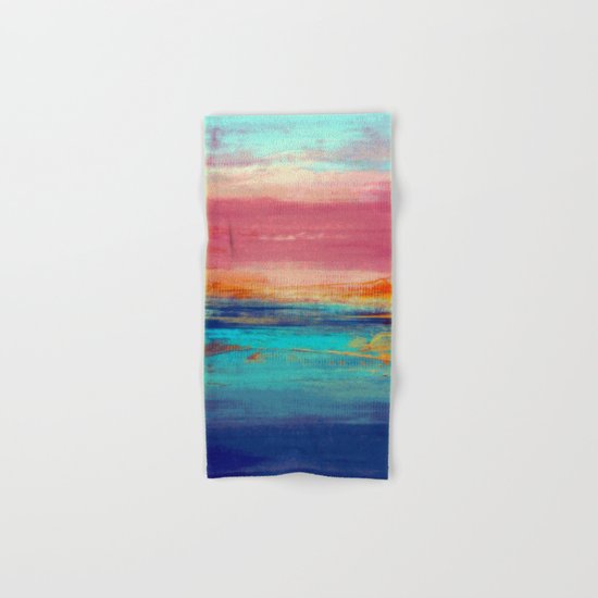 Retro Sunset Hand & Bath Towel