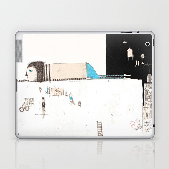 Forgive yourself and move on from your mistakes. Laptop & iPad Skin