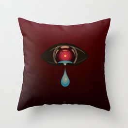 Hal's tears Throw Pillow