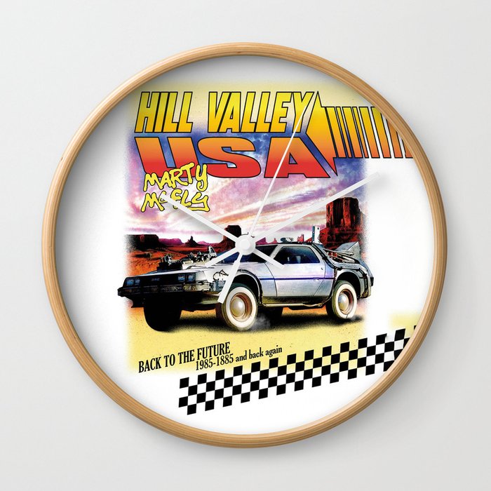 Back to the Future 04 Wall Clock