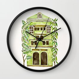 Tropical House – Lime Wall Clock