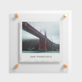 San Francisco Golden Gate Bridge Floating Acrylic Print