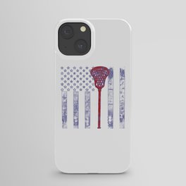 Lacrosse Flag iPhone Case