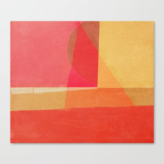 Sailing on a Hot Afternoon Canvas Print