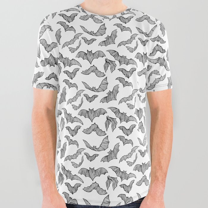 BATS All Over Graphic Tee
