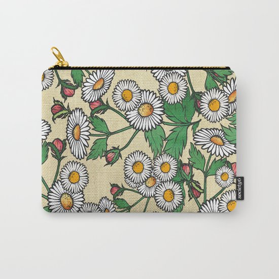 Daisies Carry-All Pouch