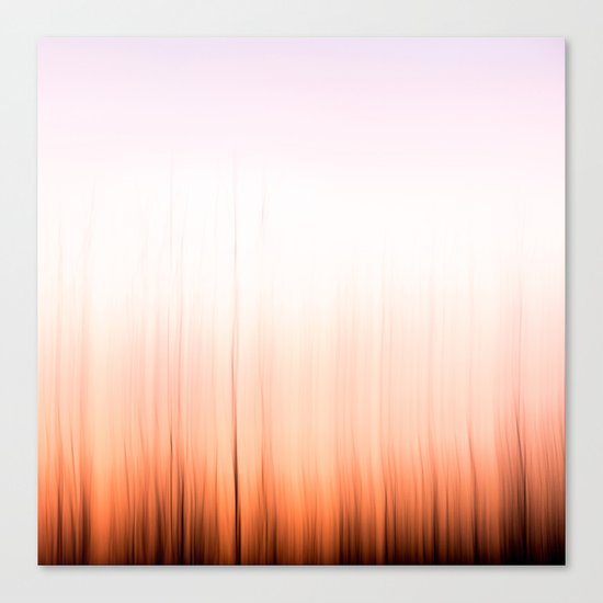 Sunset Flames Canvas Print