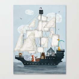 a nautical adventure Canvas Print