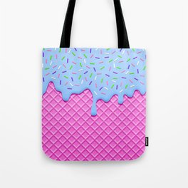 Psychedelic Ice Cream Tote Bag