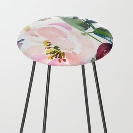 soft flowers N.o 2 Counter Stool