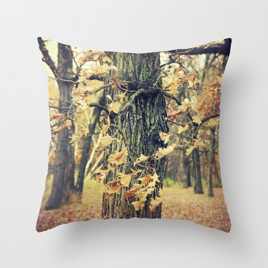 Wilted Beauty Throw Pillow