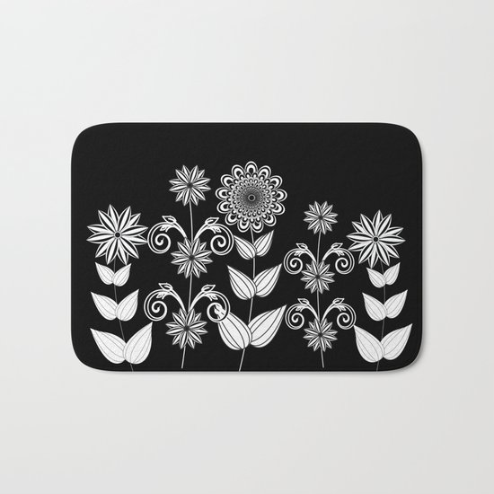 Flower garden 1 Bath Mat