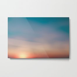 Sunset chill Metal Print | Bokeh, Sun, Film, Orange, Relaxing, Holidays, Spring, Digital, Filtered, 42 
