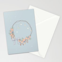 Berry Wreath Stationery Card