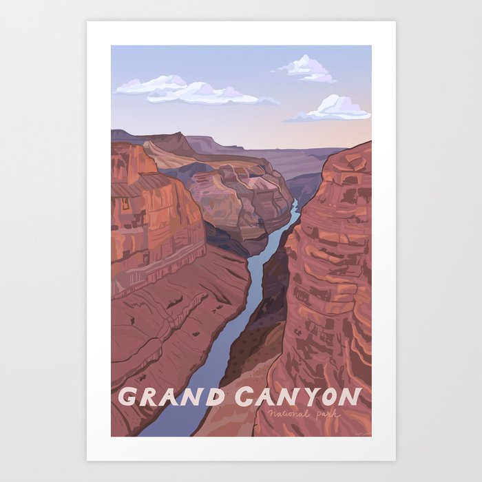 Grand Canyon National Park Art Print