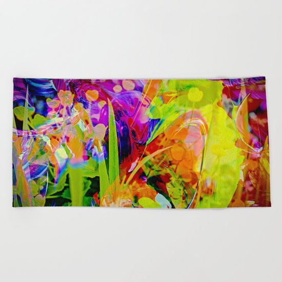 Nature Abstract 2 Beach Towel