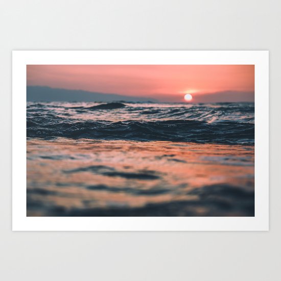 Sunset Art Print