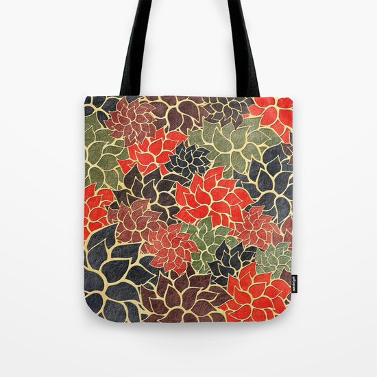 Floral Abstract 17 Tote Bag