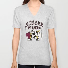 Soccer World Cup 2022 Qatar - Team: Qatar V Neck T Shirt