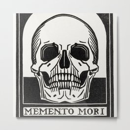 Memento mori (1916) by Julie de Graag (1877-1924). Metal Print