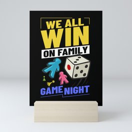 Board Game Tabletop Gamer Family Table Meeple Mini Art Print
